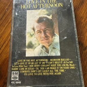 Gene Watson | Love in the Hot Afternoon | Vintage Country Cassette